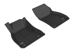 Buick Lacrosse Floor Mats - Front - 3D MAXpider - Kagu Series - Black - `10-`16